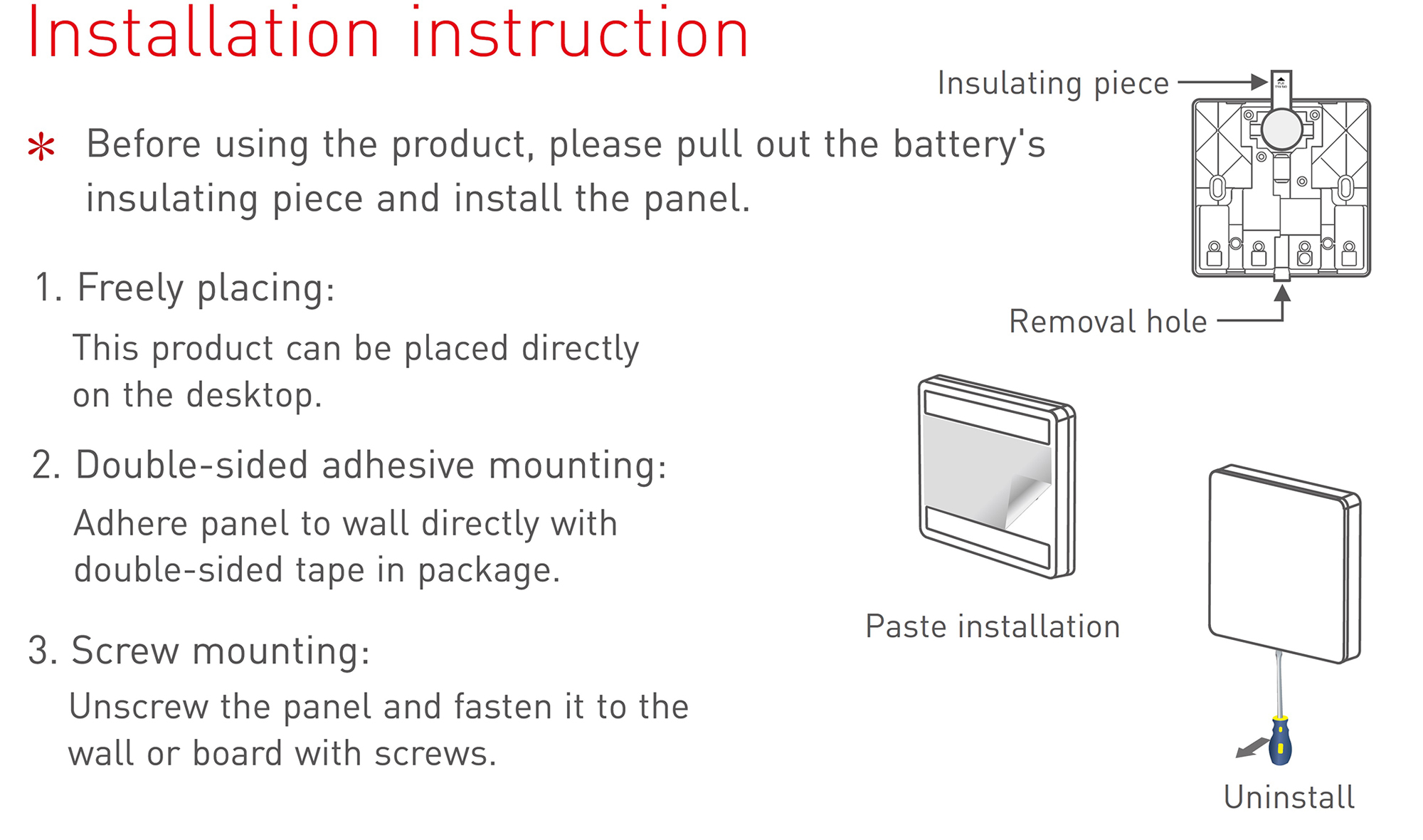 Wireless Push switch 2 channel , 3Vdc battery, RF2.4GHz protocol, Programmable keys, Switch Dimming, IP20. PS-RF02B  LTECH Touch Panel